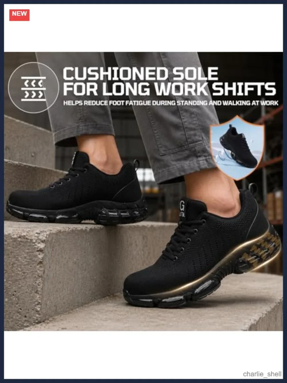 N/A steel toe